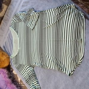 Elbow sleeve ladies tops